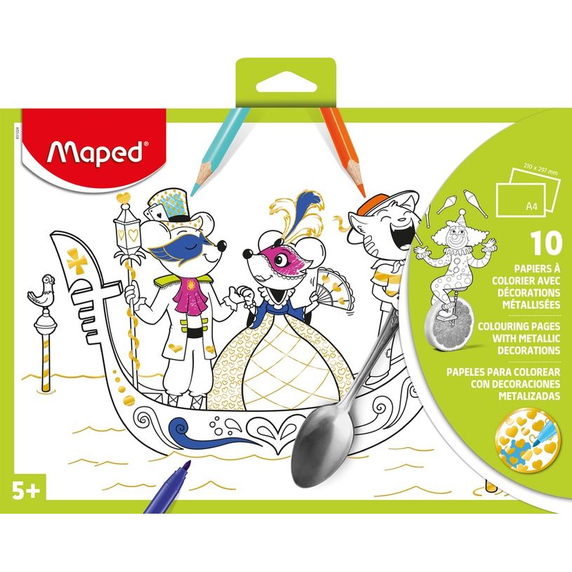 3154148312246-Maped - Papier métallisé à colorier x10 - disponible dans différentes couleurs-P_405113751_2-1