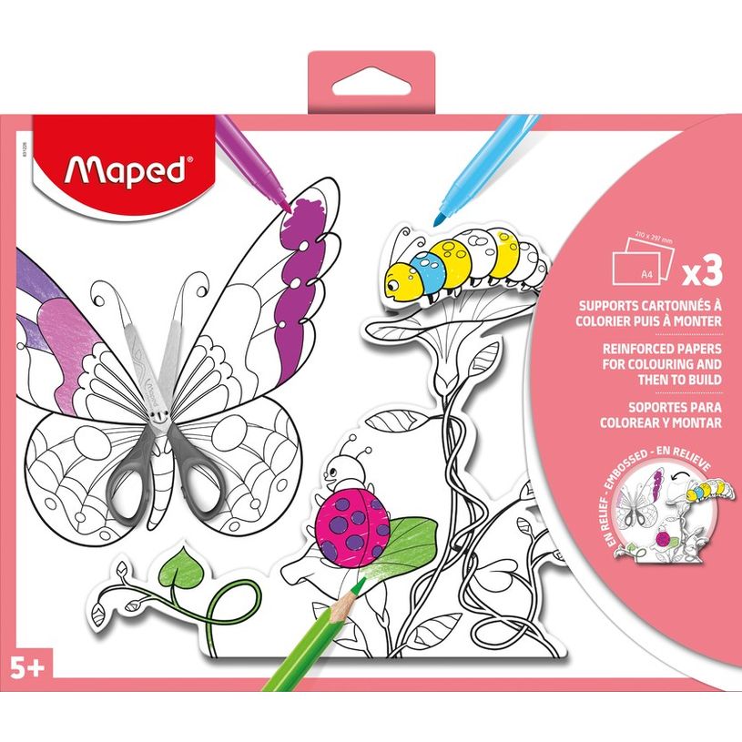 3154148312260-Maped - Support 3D à colorier et à monter x3 - disponible dans différentes couleurs-P_405113753_2-1
