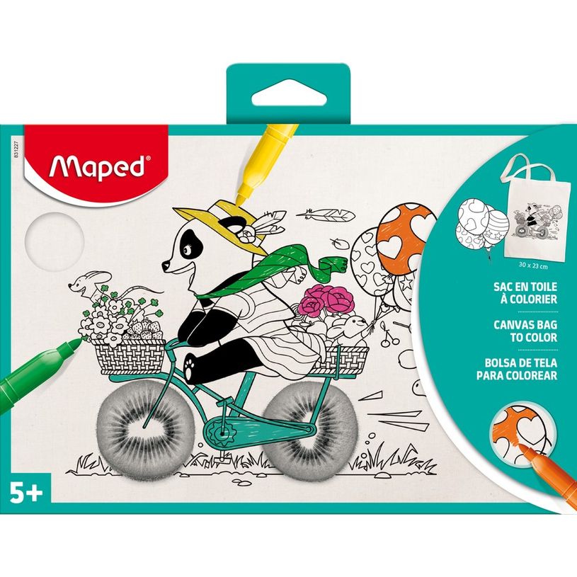 3154148312277-Maped - Sac à toile à personnaliser - disponible dans différentes couleurs-P_405113754_2-1
