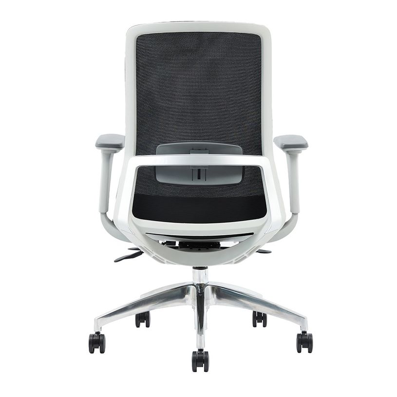 3701338802430-Fauteuil de bureau POLAR - accoudoirs réglables - appuie-tête en option - noir-P_405113807_4-3