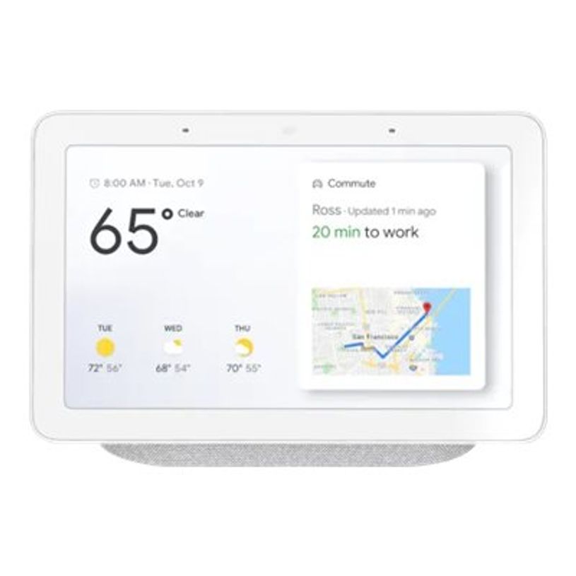193575023670-Google Nest Hub - Enceinte intelligente avec écran tactile 7" - gris clair-P_405113904_4-3