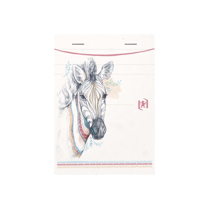 3020120178110-Oxford Boho Spirit - Bloc notes - A6 - ligné - 160 pages - disponible dans différents mo-P_405113922_5-3