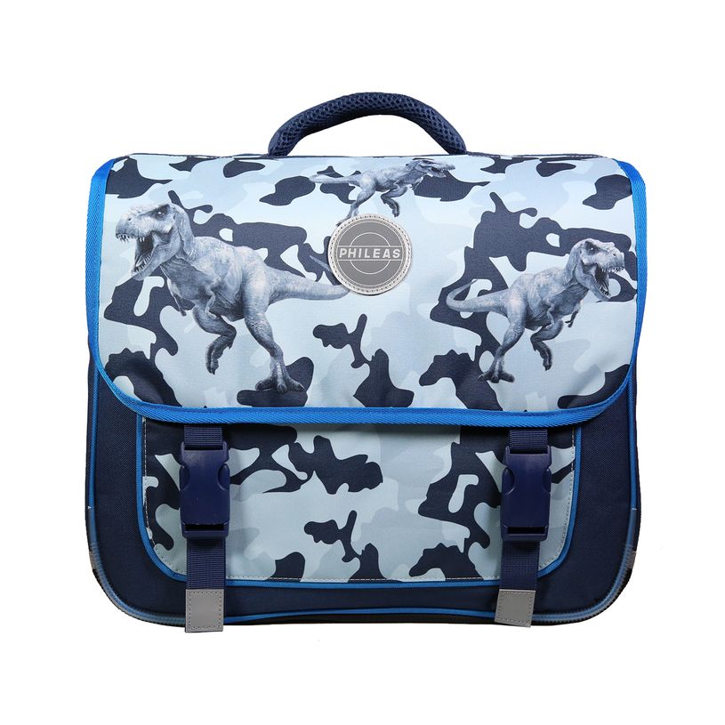 3666311007519-Cartable Phileas 38 cm - 2 compartiments - dino - Bagtrotter-P_405114057_1-0
