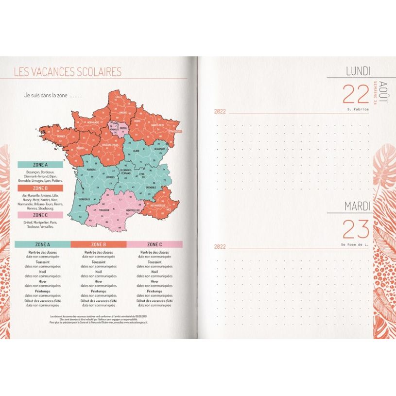 3592930019667-Agenda broché Natural Kraft noir - 1 jour par page - 12,5 x 17,5 cm - Bouchut-P_405114230_7-6