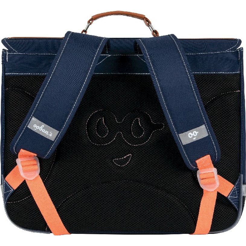 3662498003481-Cartable Ooban's Unicorn - 41 cm - 2 compartiments - bleu marine - Oberthur-P_405114294_4-3