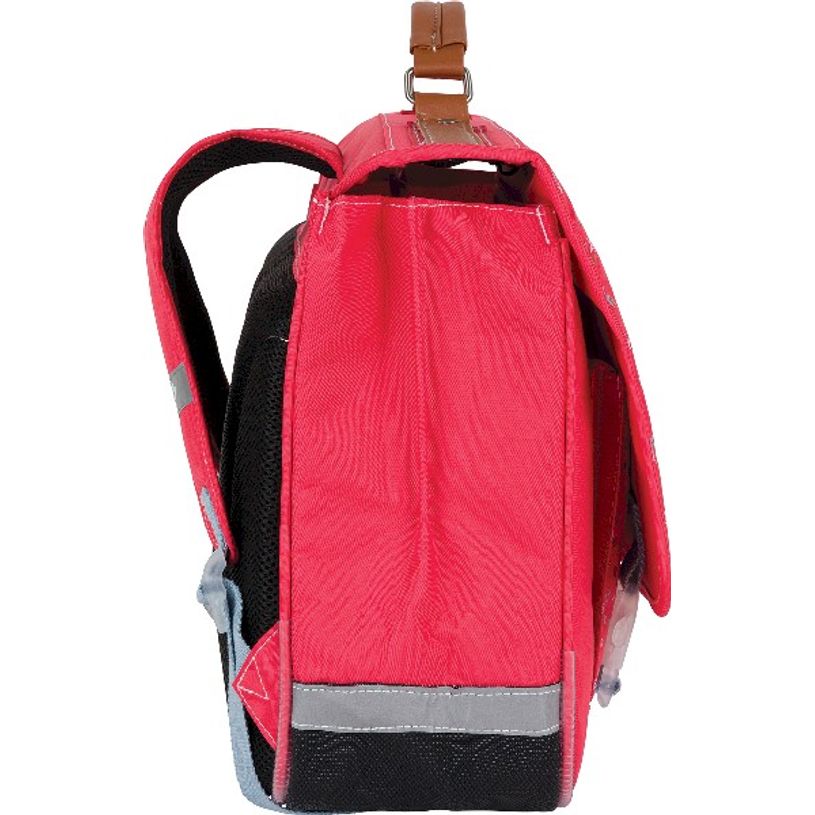3662498003528-Cartable Ooban's Stars - 35 cm - 2 compartiments - corail - Oberthur-P_405114297_3-2