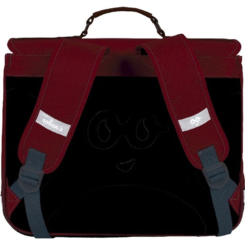 3662498003528-Cartable Ooban's Stars - 35 cm - 2 compartiments - corail - Oberthur-P_405114297_8-7