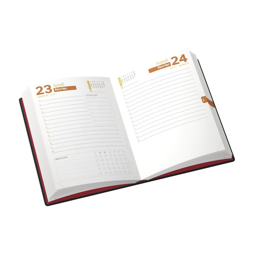 3147280241123-Agenda L'Étudiant Ecoresponsable - 1 jour par page - 15 x 20 cm - couverture kraft - Hame-P_405114341_4-2