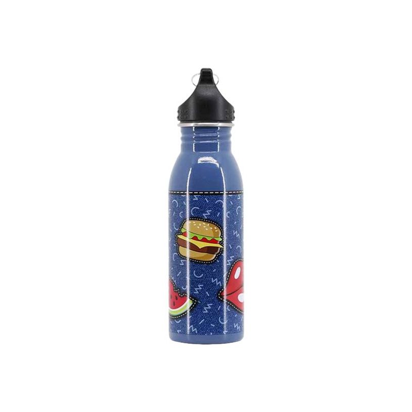 8445118025231-Oh My Pop! PATCHES - Gourde bouteille d'eau - bleu foncé - 500 ml-P_405114375_1-0