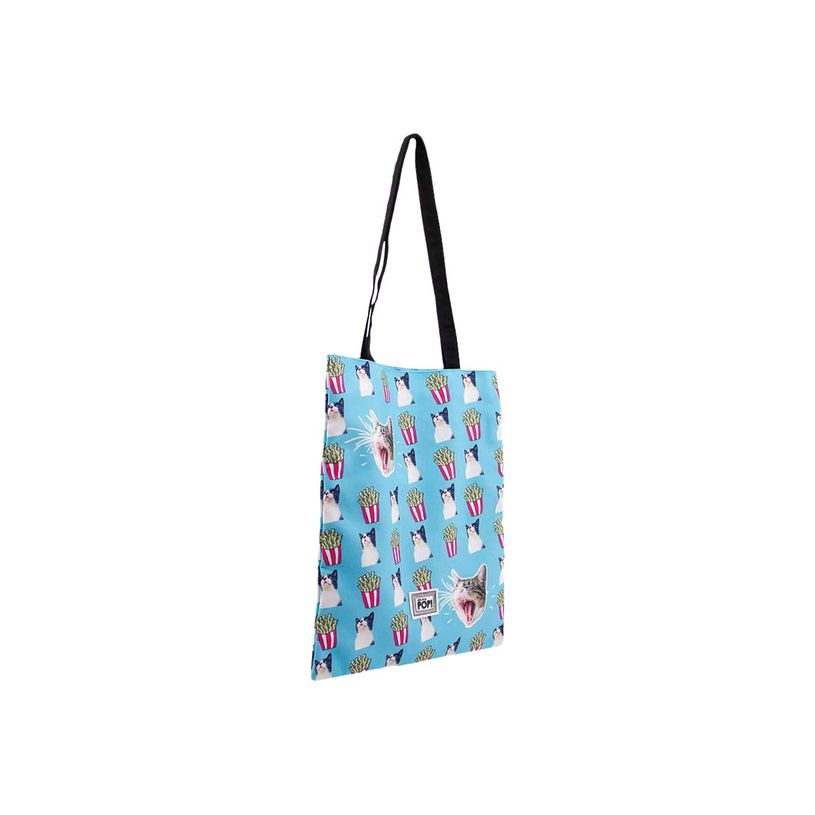 8445118025095-Oh My Pop! Angry Cat - Sac - turquoise-P_405114384_1-0