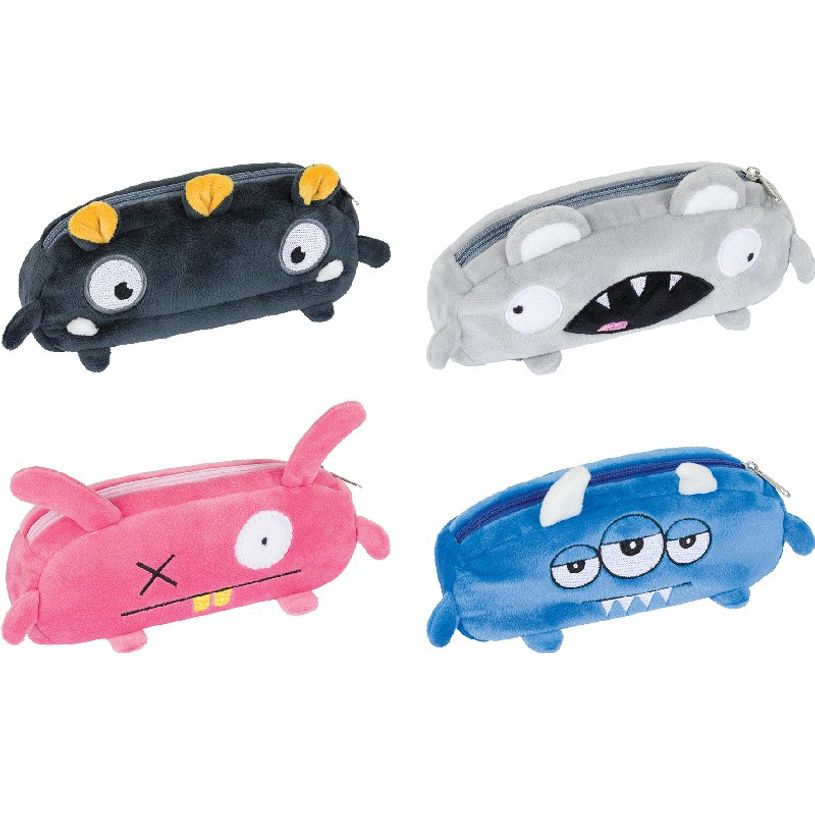 3664447124278-Trousse Colors Little Monsters - 1 compartiment - différents modèles disponibles - Obert-P_405114804_1-0