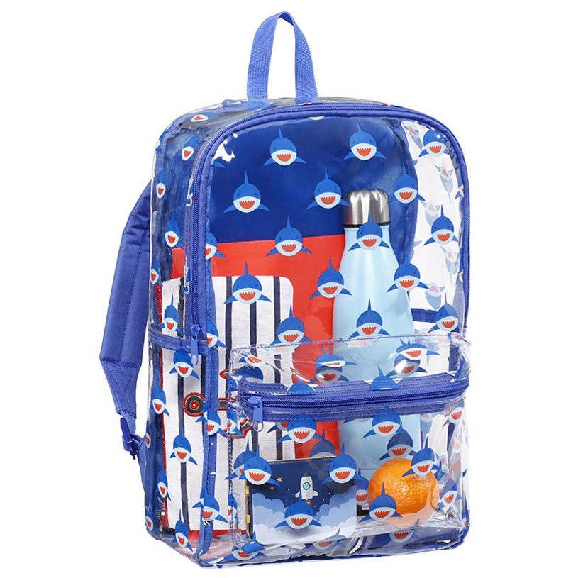 3135256272943-Sac à dos maternelle translucide Baby Kawaii Requin - 1 compartiment - Viquel-P_405114890_2-1