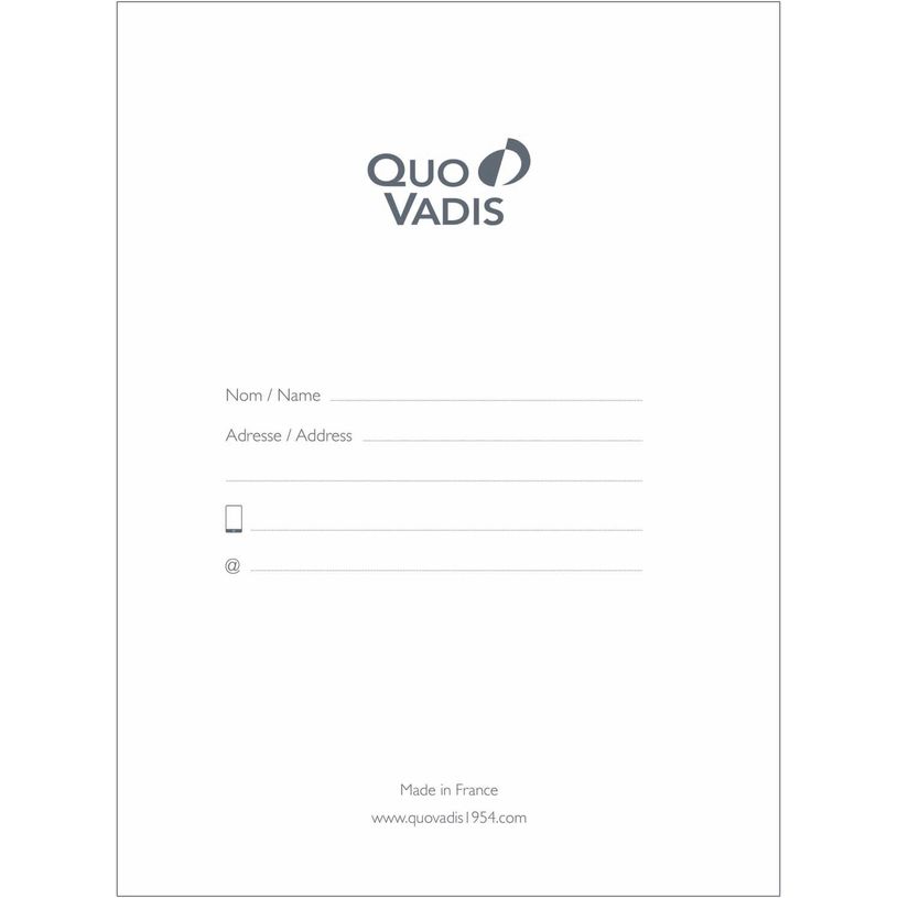 3371010474370-Quo Vadis M.Fournier - Carnet de notes - 15 x 21 cm - paon-P_405115011_3-2