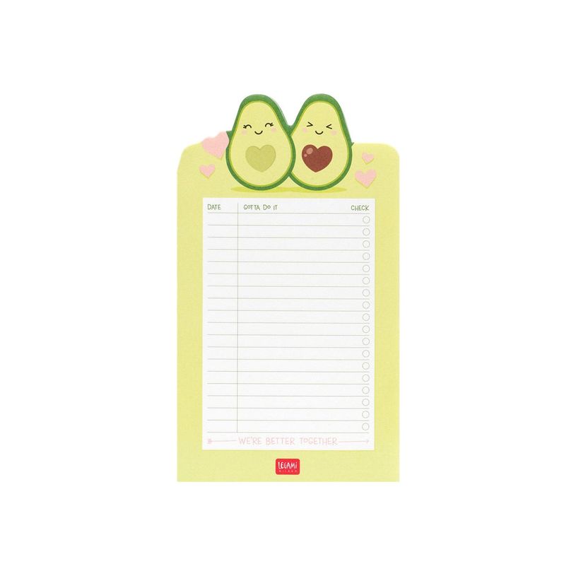 0404051154840-Legami - Bloc-notes - 11 x 19 cm - 70 feuilles - avocat-P_405115484_1-0