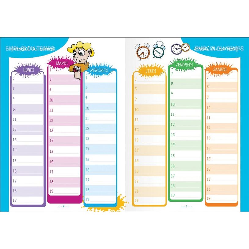 3147280096372-Cahier de textes Oxford Funny Pets - 15 x 21 cm - chat - Hamelin-P_405115710_5-4