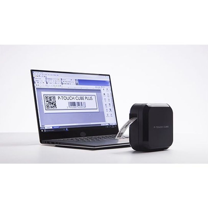 4977766788861-Brother PT-P710BT P-Touch Cube plus - Étiqueteuse  - imprimante d'étiquettes - rechargea-P_405116637_6-5