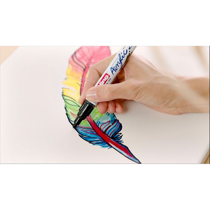 4057305026804-Edding 5100 - Marqueur acrylique - rouge-P_405117050_6-5