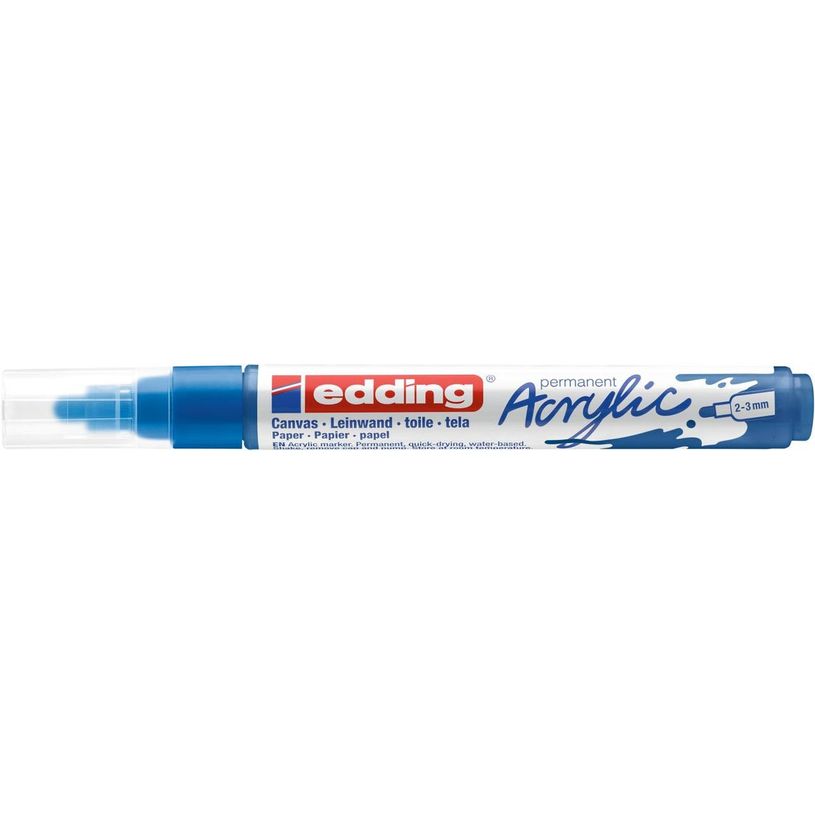 4057305027016-Edding 5100 - Marqueur acrylique - bleu gentiane-P_405117051_2-1