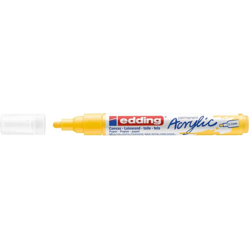 4057305026866-Edding 5100 - Marqueur acrylique - jaune-P_405117053_1-0