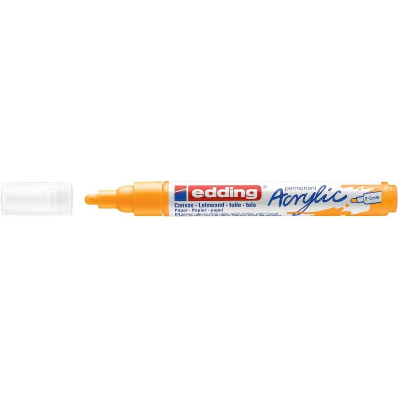 4057305026835-Edding 5100 - Marqueur acrylique - jaune soleil-P_405117054_1-0