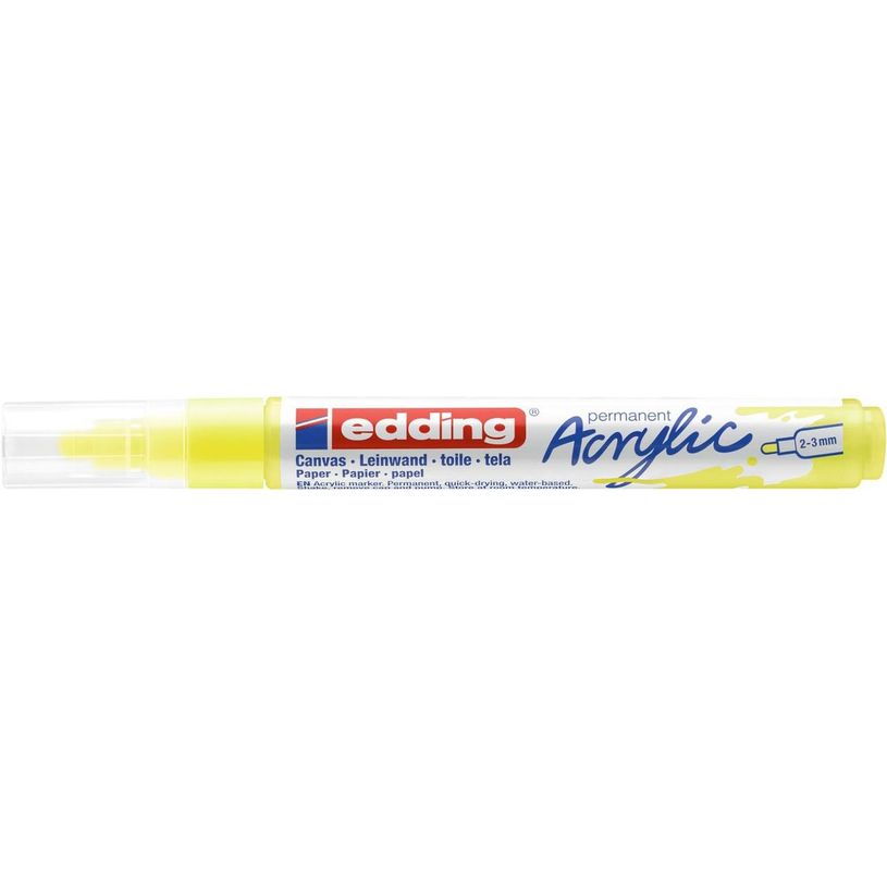 4057305027375-Edding 5100 - Marqueur acrylique - jaune fluo-P_405117071_2-1