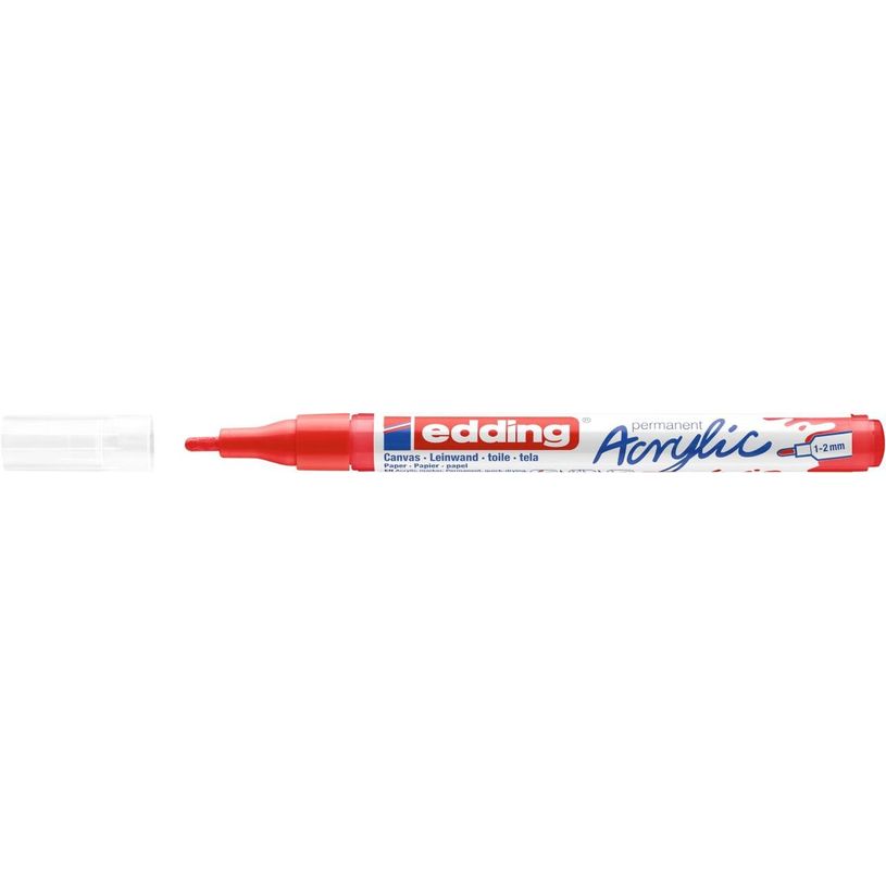 4057305028099-Edding 5300 - Marqueur acrylique - rouge-P_405117076_1-0