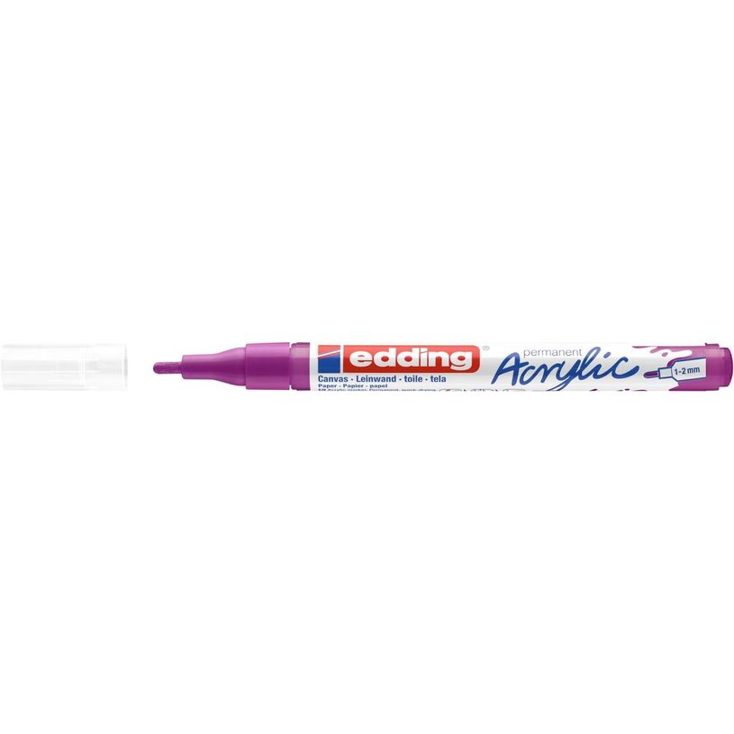 4057305027764-Edding 5300 - Marqueur acrylique - rouge jus de baies-P_405117080_1-0