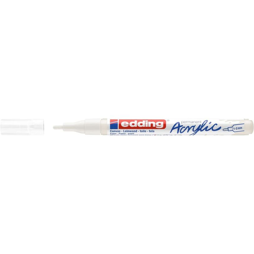 4057305027467-Edding 5300 - Marqueur acrylique - blanc-P_405117084_1-0