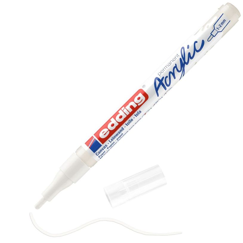 4057305027467-Edding 5300 - Marqueur acrylique - blanc-P_405117084_4-3