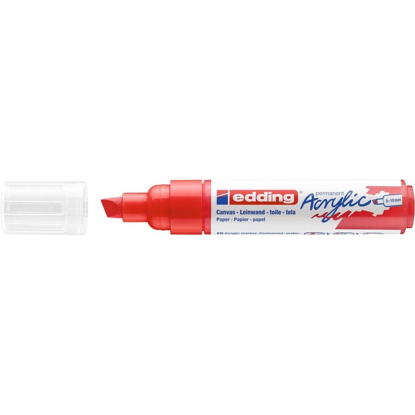 4057305026057-Edding 5000 - Marqueur acrylique - rouge-P_405117096_1-0