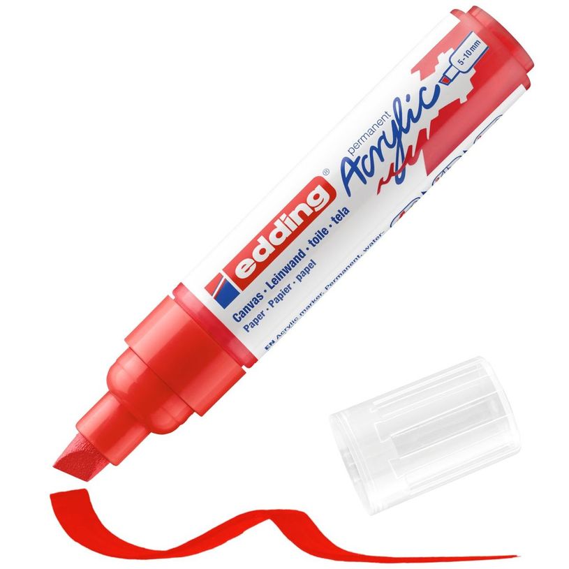 4057305026057-Edding 5000 - Marqueur acrylique - rouge-P_405117096_4-3