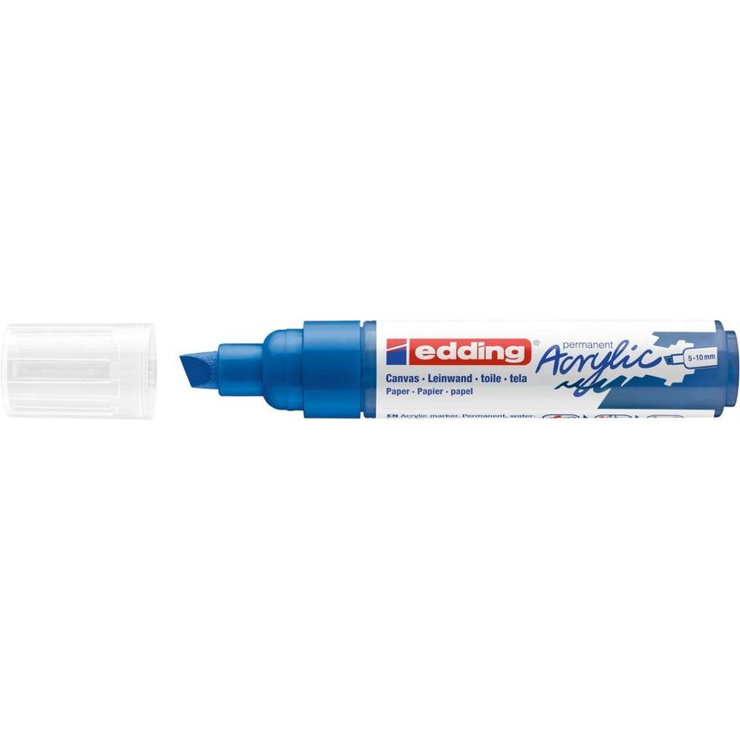4057305026262-Edding 5000 - Marqueur acrylique - bleu gentiane-P_405117097_1-0