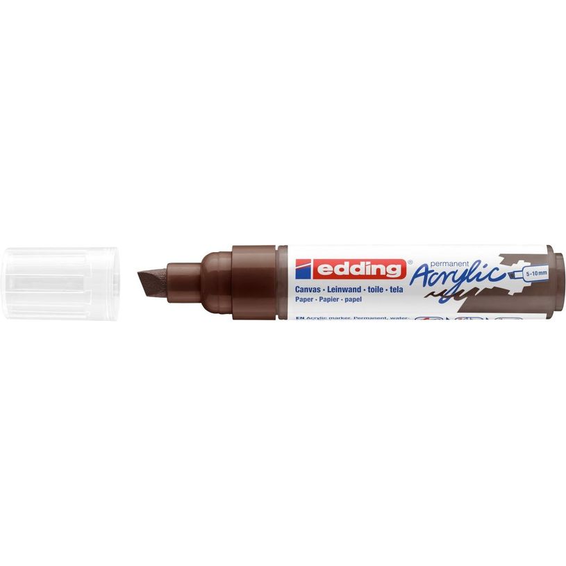 4057305026477-Edding 5000 - Marqueur acrylique - chocolat-P_405117101_1-0