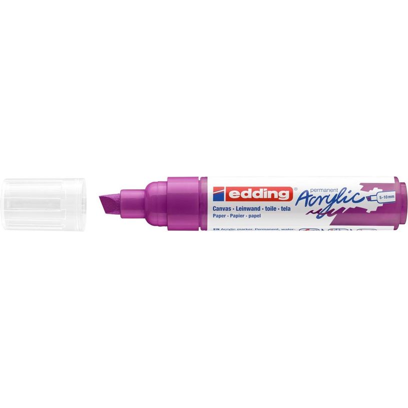 4057305026385-Edding 5000 - Marqueur acrylique - rouge jus de baies-P_405117103_3-2
