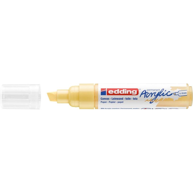 4057305026507-Edding 5000 - Marqueur acrylique - jaune pastel-P_405117104_1-0