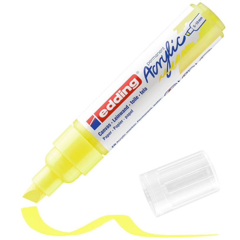 4057305026620-Edding 5000 - Marqueur acrylique - jaune fluo-P_405117118_4-3