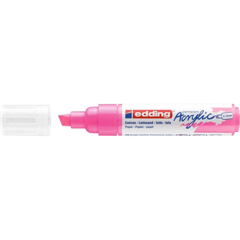 4057305026682-Edding 5000 - Marqueur acrylique - rose fluo-P_405117120_1-0