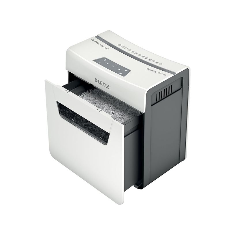 4002432127184-Leitz IQ Protect 3M - destructeur de documents coupe croisée - 3 feuilles - Corbeille 10 -P_405117162_3-0