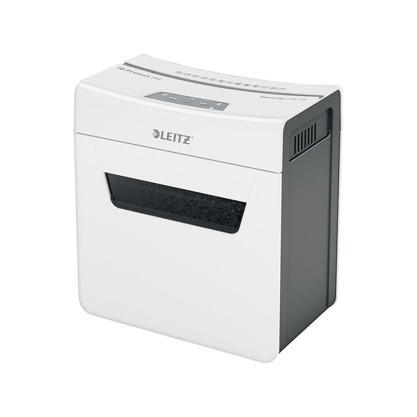 4002432127184-Leitz IQ Protect 3M - destructeur de documents coupe croisée - 3 feuilles - Corbeille 10 -P_405117162_4-1