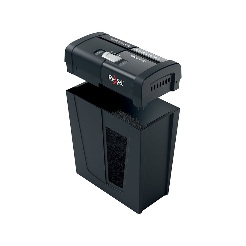 5028252615273-Rexel Secure X8 - destructeur de documents coupe croisée - 8 feuilles - Corbeille 14 litr-P_405117166_7-5
