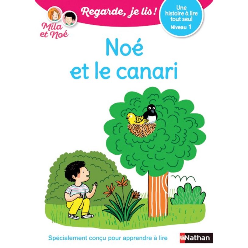9782091933337-Regarde, je lis ! Noé et le canari - Niveau 1 - Une histoire à lire tout seul-P_405117225_1-0
