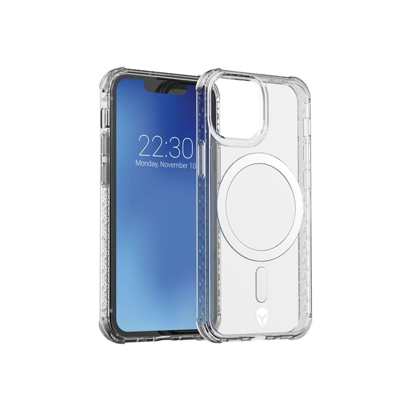 3571211467939-Force Case - coque de protection pour Iphone 13 Mini - Compatible MagSafe - transparent-P_405117349_1-0