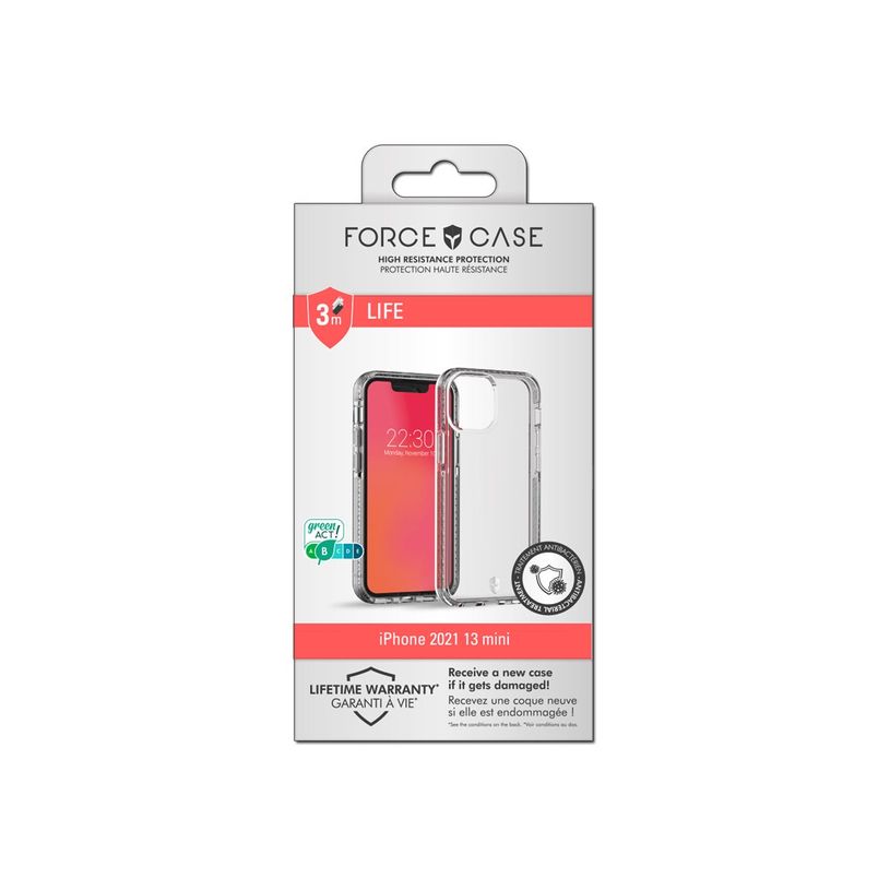 3571211461913-Force Case Life - coque de protection pour Iphone 13 Mini - transparent-P_405117359_8-7