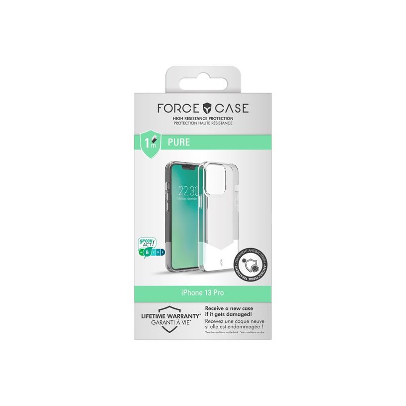 3571211463429-Force Case Pure - coque de protection pour Iphone 13 Pro - transparent-P_405117383_6-5