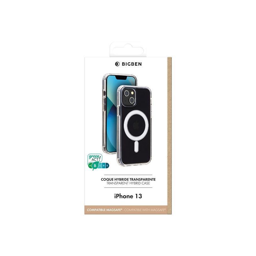 3571211464716-Bigben - coque de protection pour Iphone 13 - compatible MagSafe - transparent-P_405117388_2-1