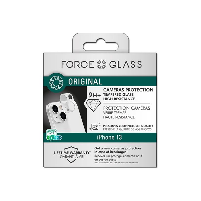 3571211467847-Force Glass Original  - protection d'écran caméra - verre trempé pour iPhone 13 - trans-P_405117400_1-1