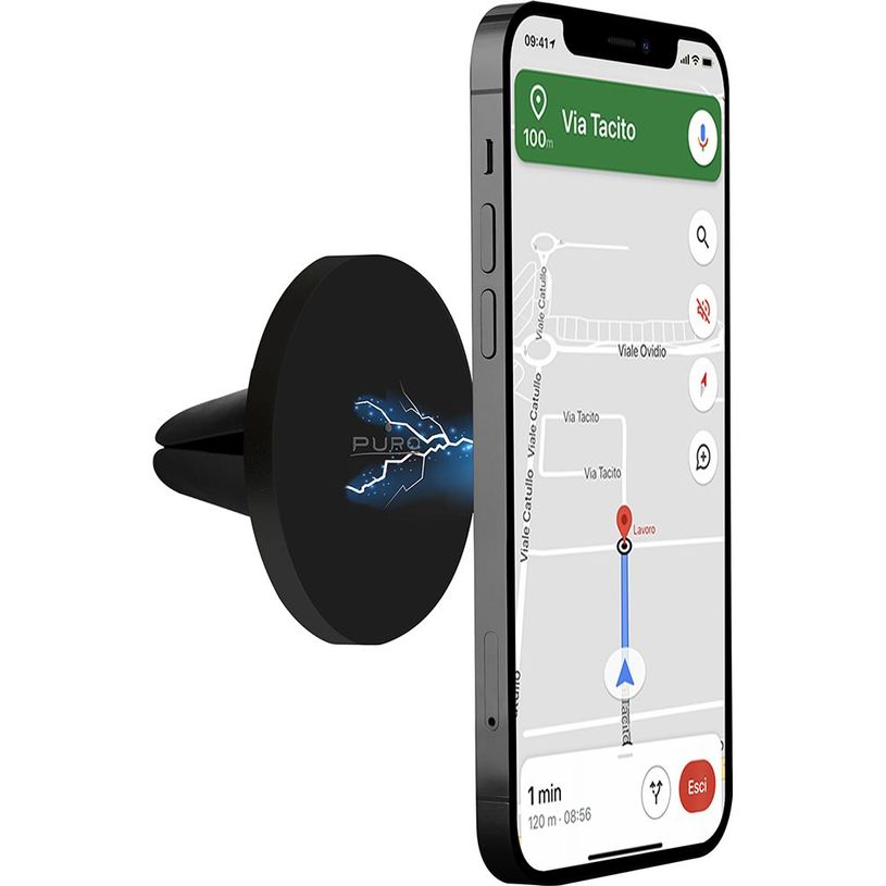 8033830304064-Puro - support de voiture magnétique pour smartphone avec fixation sur grille aération --P_405117420_2-1
