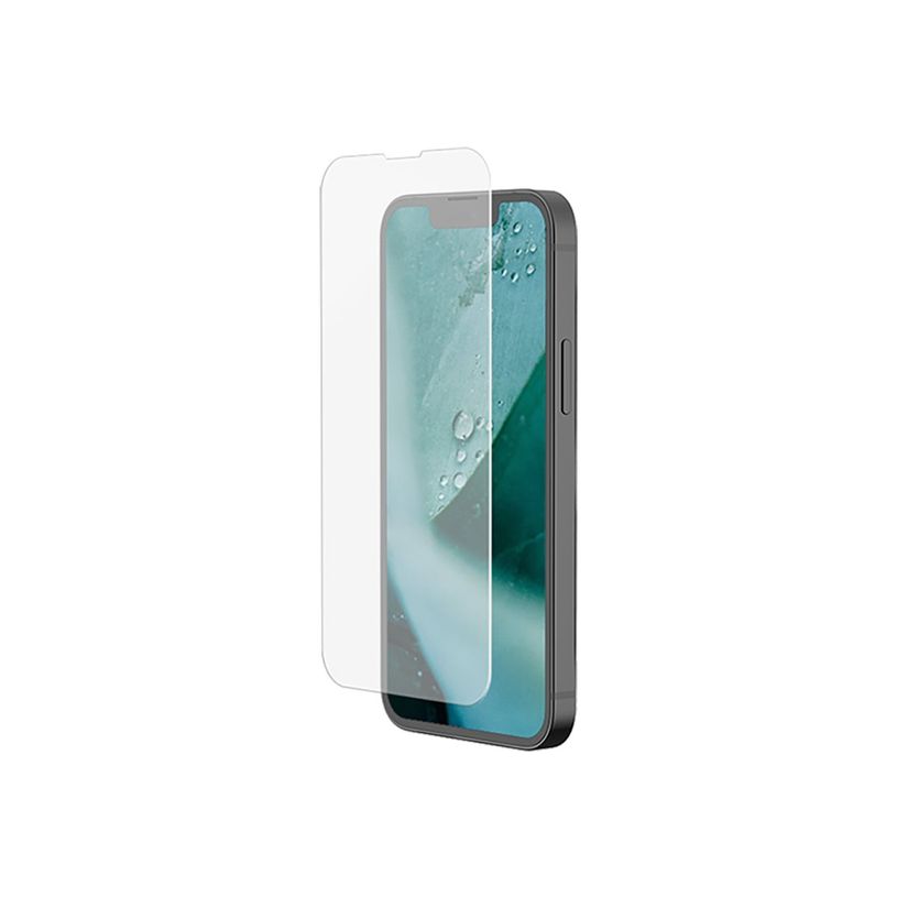 3571211463672-Just Green - protection d'écran - verre trempé pour iPhone 13 Mini - transparent -P_405117449_1-0