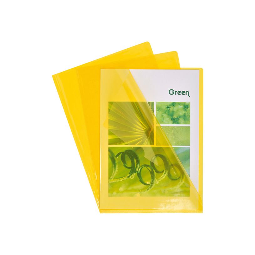 3157400097141-Exacompta - 100 Pochettes coin - A4 - 13/100 - jaune-P_405117678_1-0