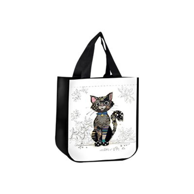 3700572761817-Kiub Kook - Sac de courses recyclé - chat noir-P_405118581_1-0